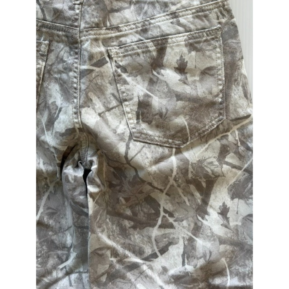 Aeropostale Womens 0S Aero Baggy Wide Leg Jeans Camo Real Tree Non Stretch Skate - Picture 6 of 14